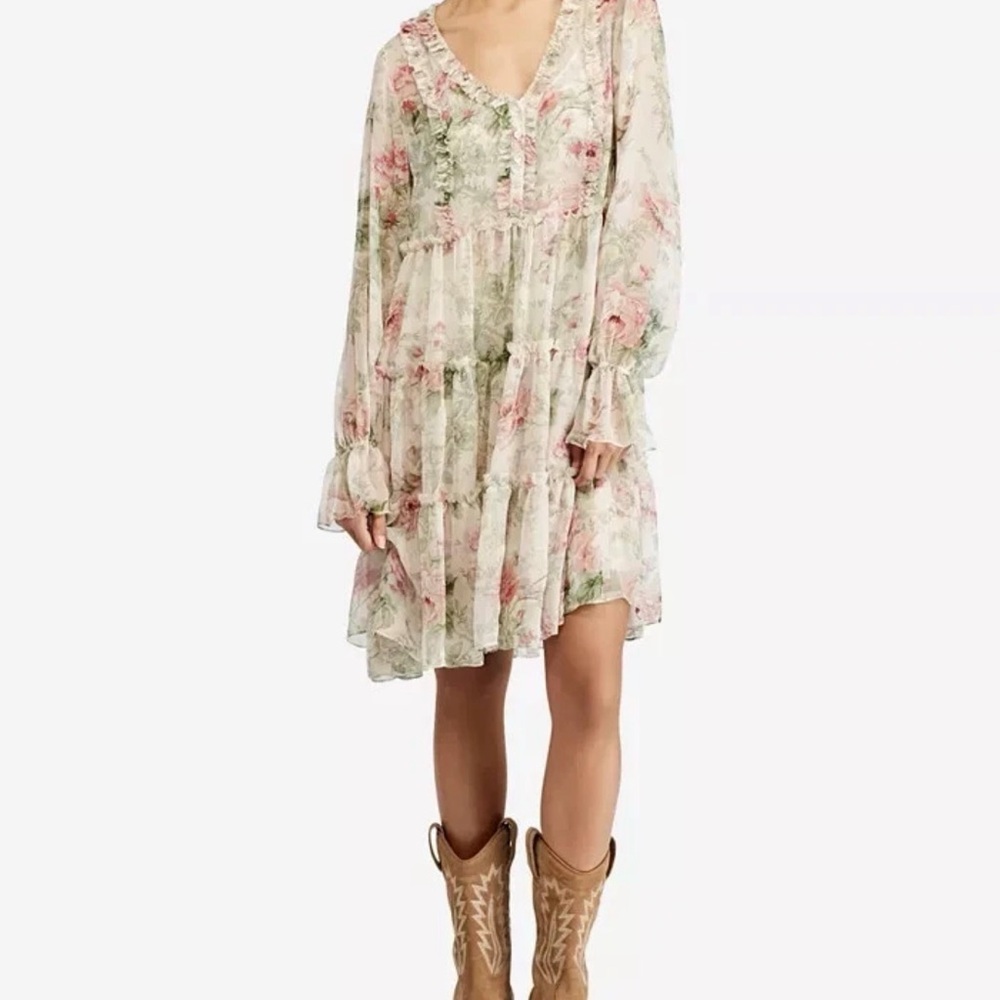Ralph Lauren Floral Long Sleeve Dress